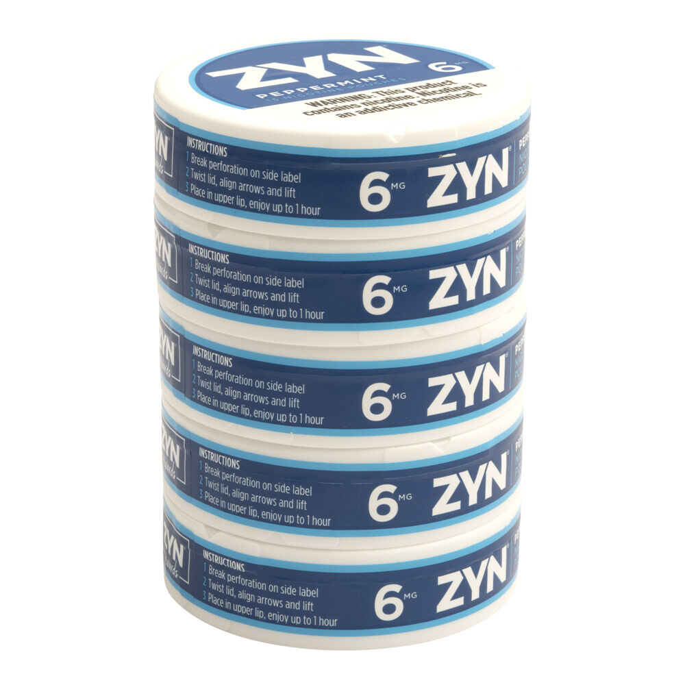 Peppermint 6MG Nicotine Pouches, , jrcigars